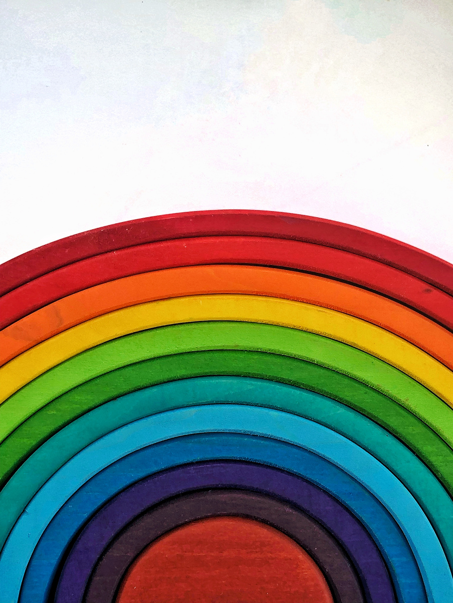 LGBT pride rainbow
