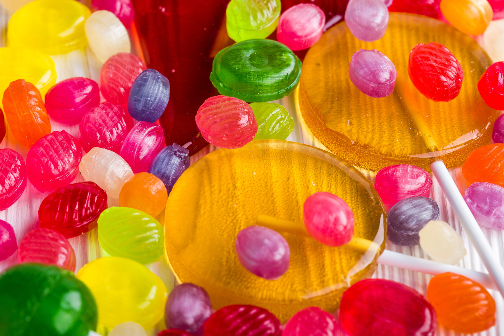 Close-up of Colorful Candies